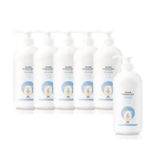【奇哥官方旗艦】鳳梨酵素奶瓶蔬果洗潔液 600ml(6入組)