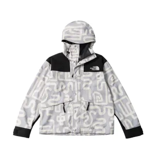 【The North Face 官方旗艦】經典1986-北面男款灰色FUTURELIGHT防水透氣連帽衝鋒衣｜8AKJ8H1