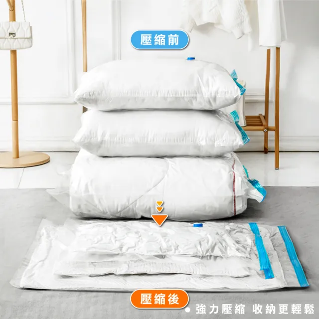 【ONE HOUSE】大創系真空壓縮袋-25件套 中x8+大x8+特大x8+手泵(1組) EC