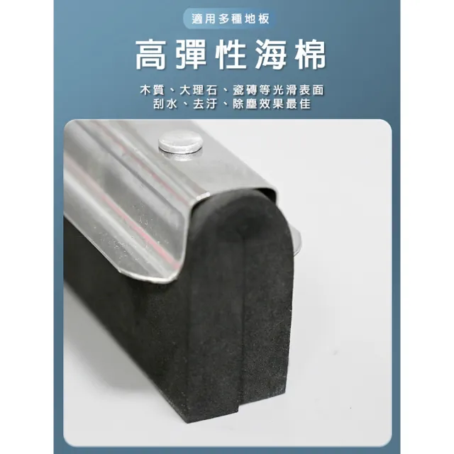 【VICTORY】長桿雙層海綿大刮水器75cm-2支(推水器 除水器 掃把 玻璃刮刀 大面積 特大尺寸)
