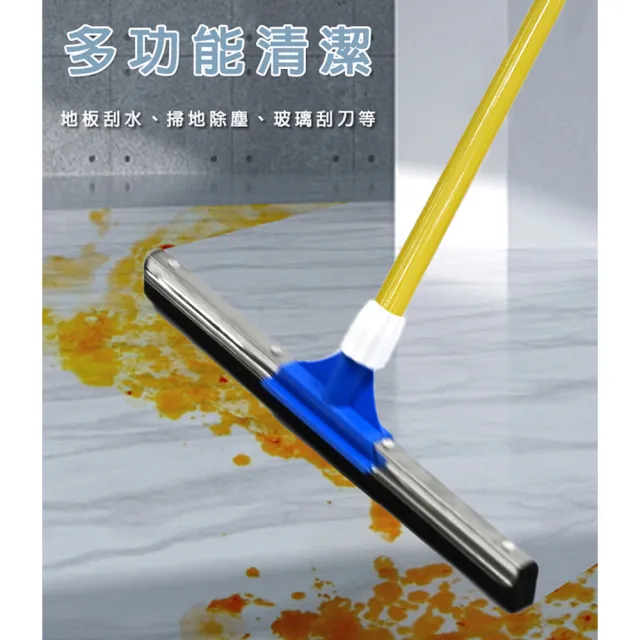 【VICTORY】長桿雙層海綿大刮水器75cm-2支(推水器 除水器 掃把 玻璃刮刀 大面積 特大尺寸)
