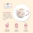 【SENSE LAB·好感製所】Disney迪士尼 花草維尼大容量陶瓷馬克杯500ml(4款一組/也可當湯杯/對杯)