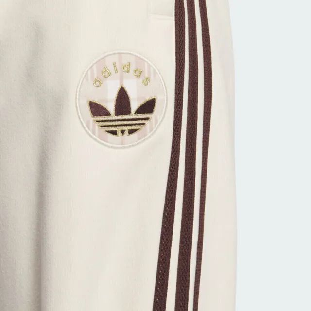 【adidas 愛迪達】SPO Jogger 女 長褲 運動長褲 休閒長褲 米棕(JC6855)