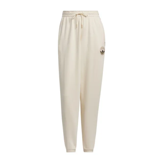 【adidas 愛迪達】SPO Jogger 女 長褲 運動長褲 休閒長褲 米棕(JC6855)