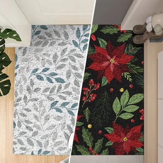 【好物良品】60x120cm_好物良品設計可剪裁玄關絲圈刮泥墊(防滑刮泥墊 腳踏墊 除塵墊 玄關地墊 絲圈地墊)