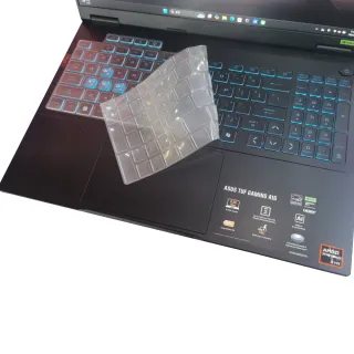 【Ezstick】ASUS ROG TUF Gaming A16 FA608 FA608WV 奈米銀抗菌TPU 鍵盤保護膜(鍵盤膜)