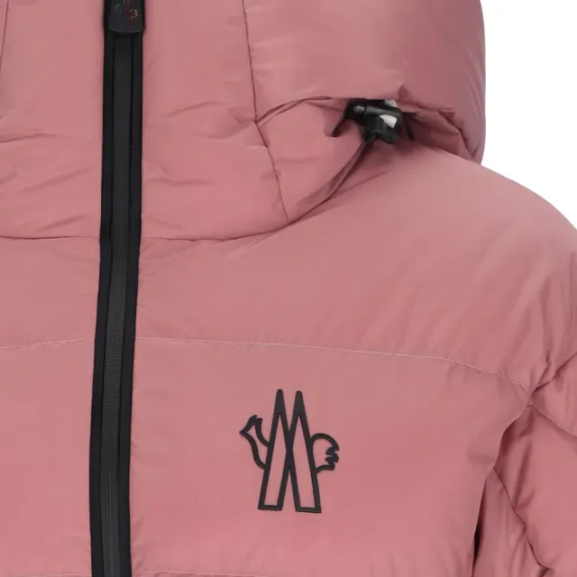 【MONCLER】女款 BOUQUETIN 連帽滑雪羽絨外套-粉色(0號USA-XS、1號USA-S、2號USA-M)