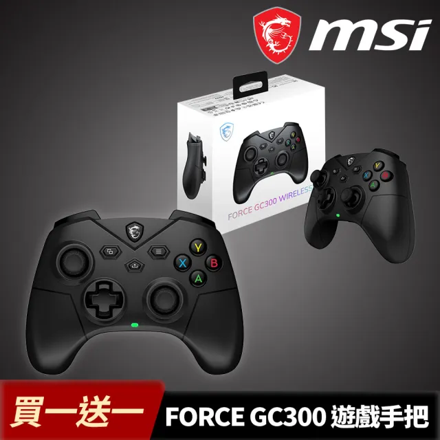 【MSI 微星】買一送一★FORCE GC300 WIRELESS 遊戲手把