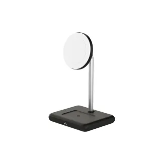 【Allite】Allite WQ1 2+1  磁吸無線充電座 黑(支援 qi2 無線充電協議)