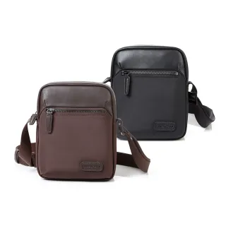 【Samsonite 新秀麗】DUNBLAN 商務拼接時尚迷你斜背包/側背包/斜肩包/單肩包/小包/包包/男包(多色可選)