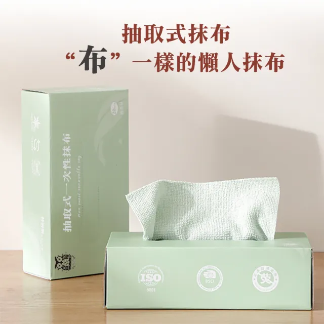 【WE CHAMP】抽取式清潔抹布 乾濕兩用清潔布(超值2入組/共40抽)