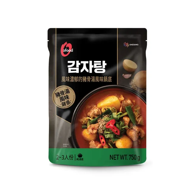 【清淨園】OFood正統韓式火鍋湯底750g任選4件(純湯底)