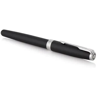 【PARKER】派克 卓爾霧黑白夾 F尖 鋼筆 法國製造