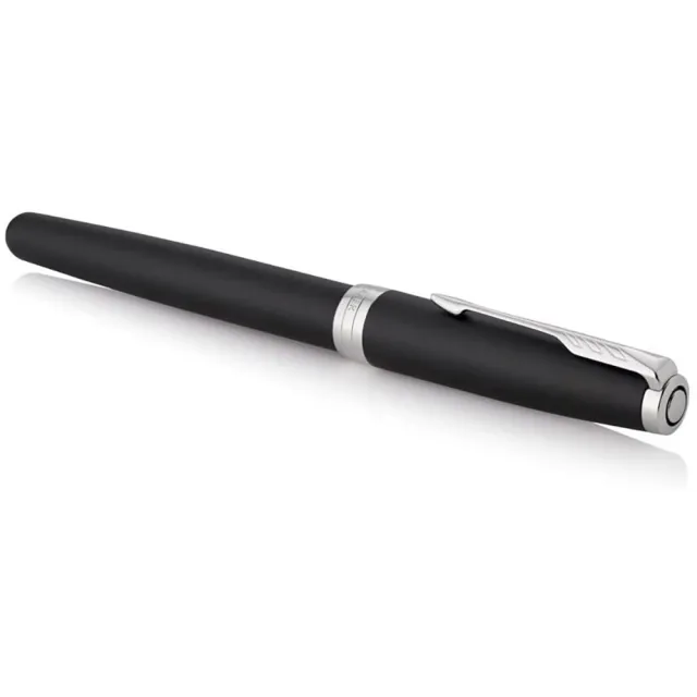 【PARKER】派克 卓爾霧黑白夾 F尖 鋼筆 法國製造