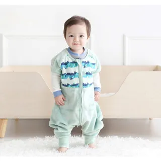 【Hans Pumpkin】冬季型連身褲型防踢睡衣(防踢被)