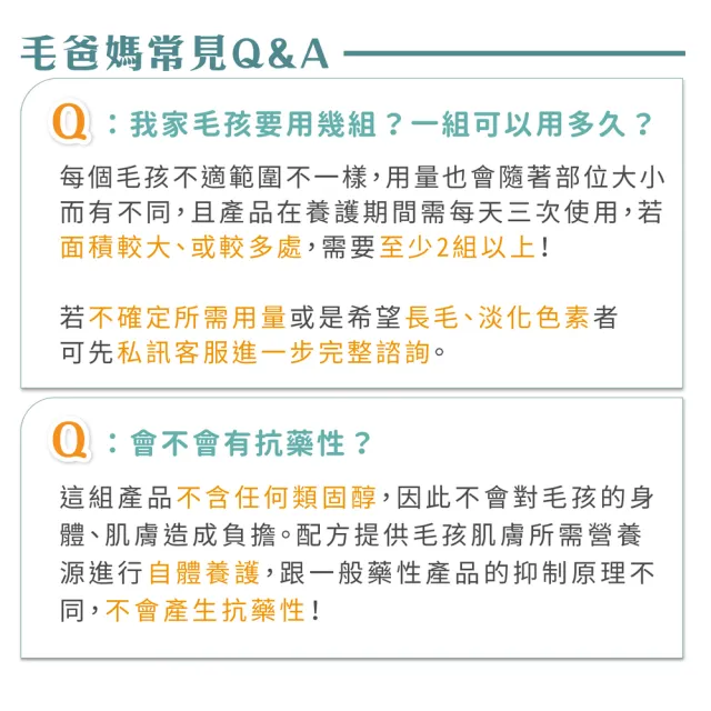 【GOODMO 歸毛家族】護膚噴液x3精萃營養霜/修護霜x3送舒敏保濕洗毛乳300ML(全齡貓狗護膚/無抗生素類固醇)