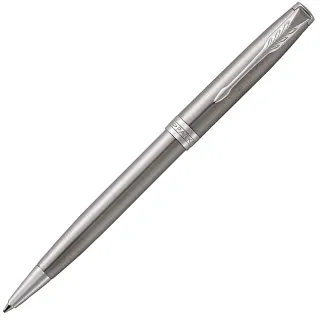 【PARKER】派克 卓爾鋼桿白夾 原子筆 法國製造