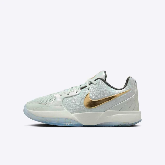 NIKE 耐吉 JA 2 XMAS GS 大童 籃球鞋 聖誕節 實戰 緩震 淺銀 金(IB7251-002)