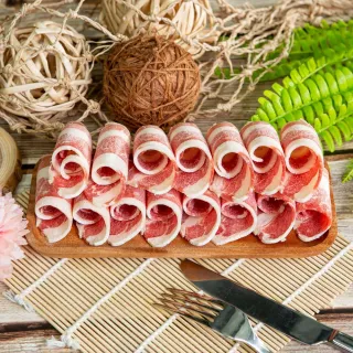 【小嚼士】安格斯牛五花肉片 1KG 超值3包組(火鍋肉片 烤肉片 炒片 雪花牛 牛肉片 美國牛肉 冷凍牛肉)