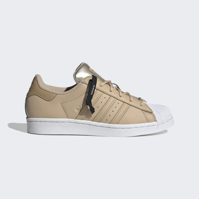 adidas 愛迪達 Originals Superstar W 女 休閒鞋 運動 經典 貝殼頭 穿搭 奶茶(GX4361)