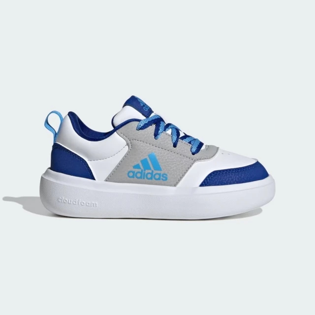 adidas 愛迪達 Park ST K 大童 休閒鞋 運動 皮革 緩震 簡約 舒適 百搭 愛迪達 白藍(ID7930)