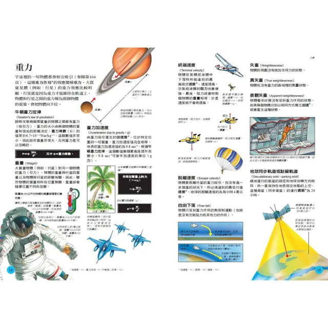 國高中生必備圖解科學辭典（化學、生物、物理、數學全套4冊）