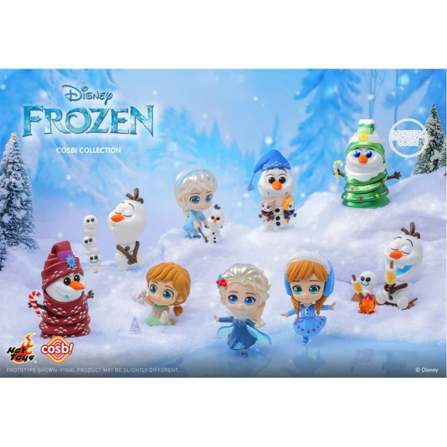 Beast Kingdom 野獸國Beast Kingdom 野獸國 冰雪奇緣 Q版公仔 第2彈 8入盲盒套組(HOT TOYS CBX240)