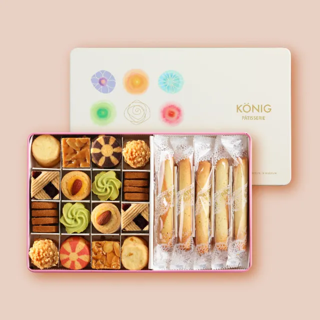 【金格食品】香頌餅乾雪茄捲禮盒(伴手禮/餅乾禮盒)