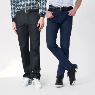 【pierre cardin 皮爾卡登】網路獨家 男款 微彈力中腰修身牛仔褲(多款任選)