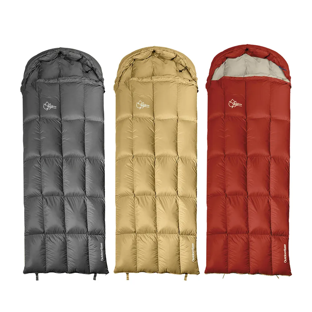 【Outdoorbase】天光羽絨睡袋 650g(悠遊戶外)