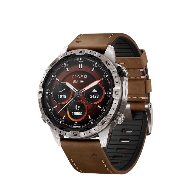 【GARMIN】MARQ Gen 2 非凡時刻系列 Adventurer探險者 - 大馬士革鋼典藏版