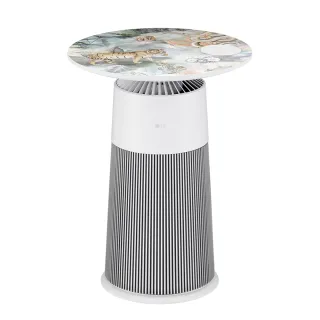 【LG 樂金】北歐櫥窗 LG PuriCare AeroFurniture 新淨几 x Moooi 聯名空氣清淨機(雪梨白)