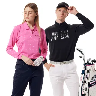 【Lynx Golf】獨家網路限定款！果嶺機能長短袖POLO衫/高爾夫球衫(山貓男女多款任選)