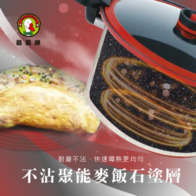 【鵝頭牌】6公升微壓料理鍋a(CI-2800B)