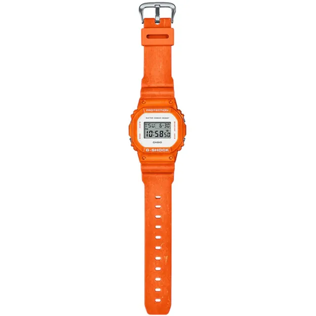 【CASIO 卡西歐】G-SHOCK 夕陽浪潮運動電子錶 情人節 禮物(DW-5600WS-4)
