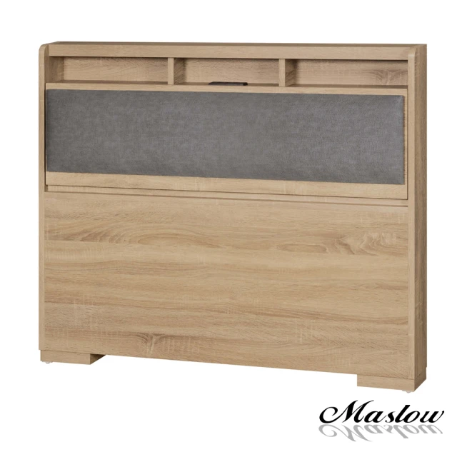 MaslowMaslow 尼爾12公分加厚型床頭片單人3.5尺(3色)