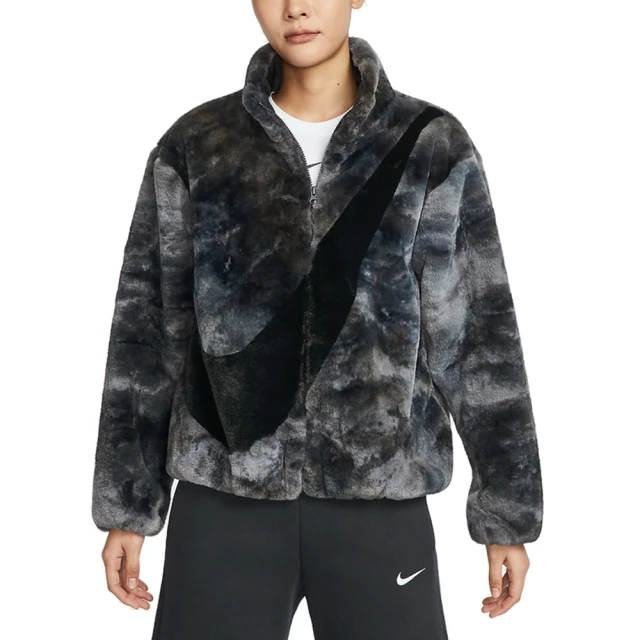 NIKE 耐吉 AS W NSW JKT FAUX FUR 保暖 毛絨 運動外套 女 - HQ4871010