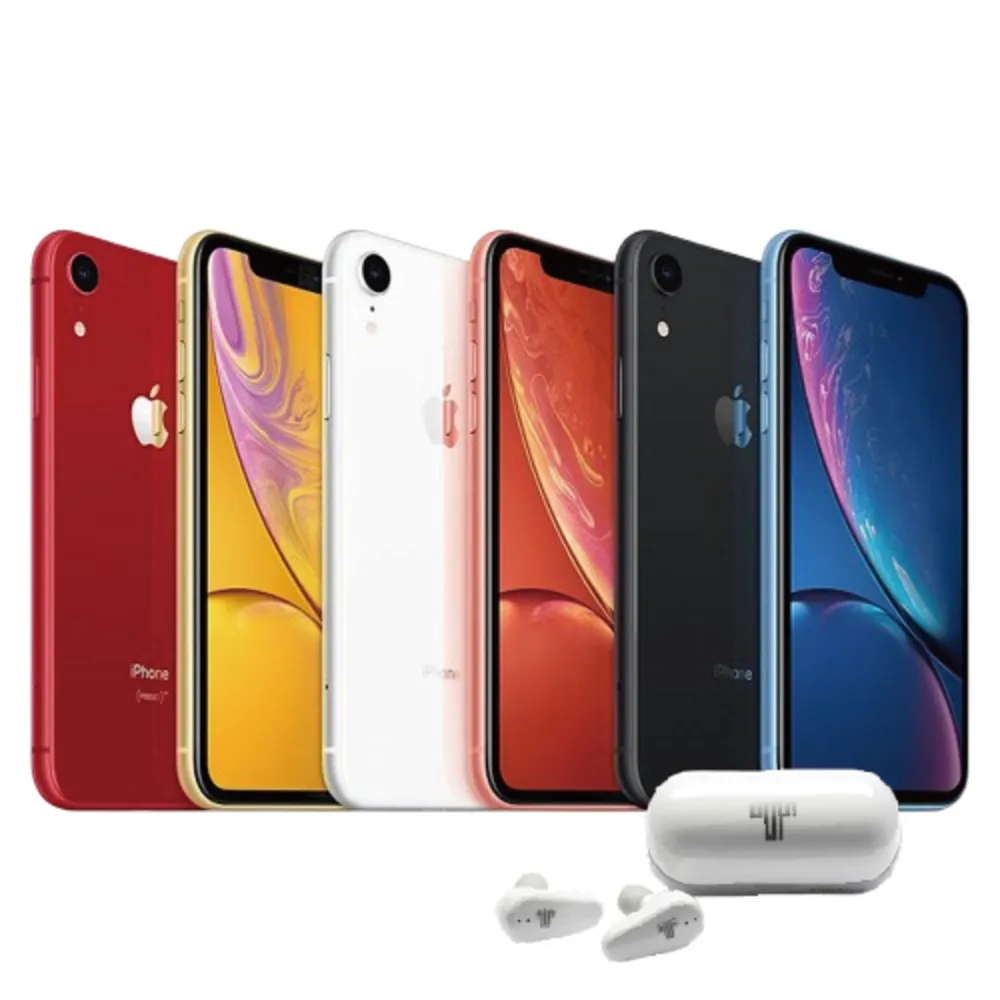 【Apple】A級福利品 iPhone XR 128GB(6.1吋/買就贈無線藍芽耳機)