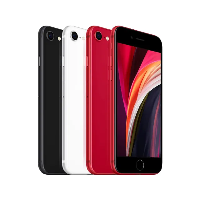 【Apple】A+級福利品 iPhone SE2 64G 4.7吋(贈送手機保護套+鋼化保護貼+原廠充電器)