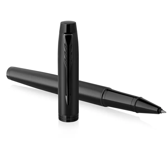 【PARKER】派克 新IM 特別款 理性黑 鋼珠筆(金屬色系)