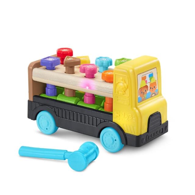【LeapFrog】木質敲敲卡車(FSC認證的木材製成品質保證又安心)