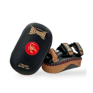 【DEEPBOMB】頂級真皮手工製作泰拳腳靶腿靶(泰拳 踢拳 拳館必備 教練必備 居家訓練必備)