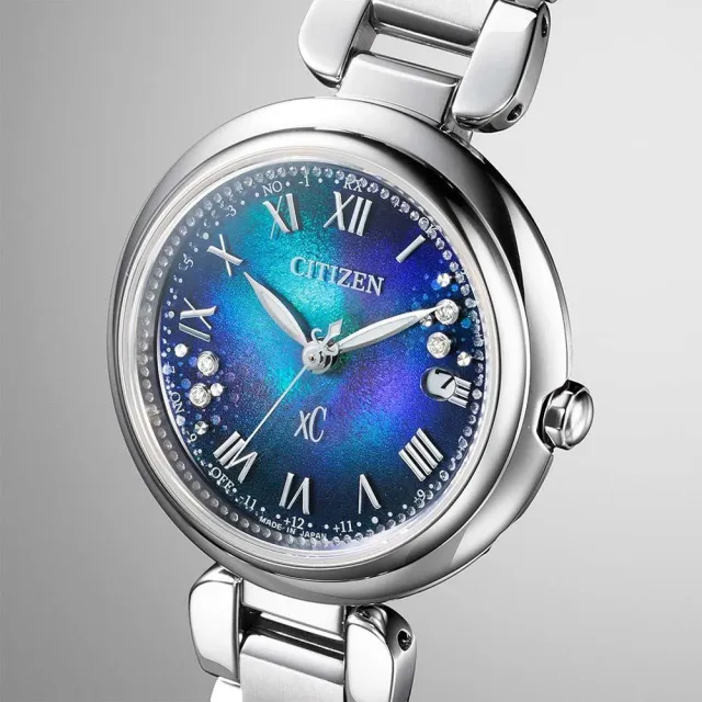 【CITIZEN 星辰】xC系列 千彩之海光動能電波鈦金屬腕錶  禮物  手錶(ES9460-61L)