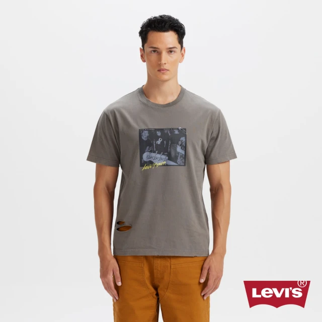 LEVIS 男款 短袖T恤 ROCK&ROLL系列 印花設計圖案 TEE 男生短袖 人氣新品 002X3-0001