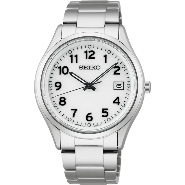 【SEIKO 精工】CS系列 日系簡約 太陽能時尚腕錶/38.7mm(SBPX155J / SBPX153J)