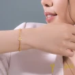 【Just Gold 鎮金店】華爾滋系列 黃金手鍊
