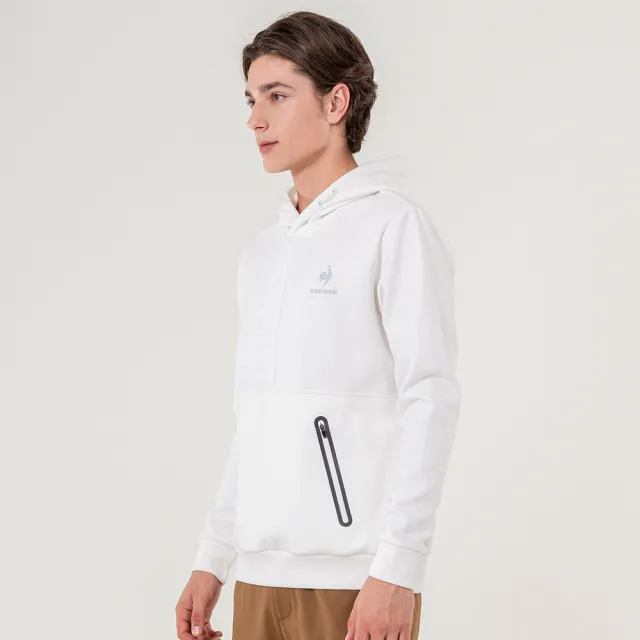 【LE COQ SPORTIF 公雞】休閒潮流連帽T恤 男款-3色-LWU21233