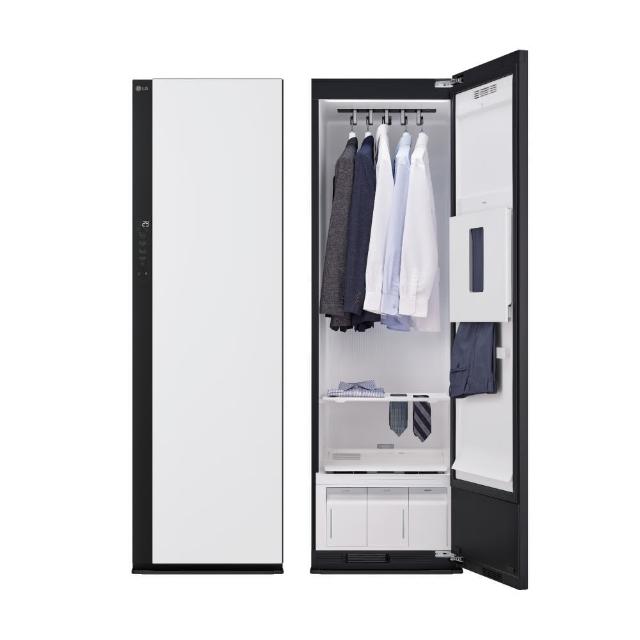 【LG 樂金】1310洗衣塔×第二代電子衣櫥〔1+1超值組〕(WD-S1310B+R723WG)