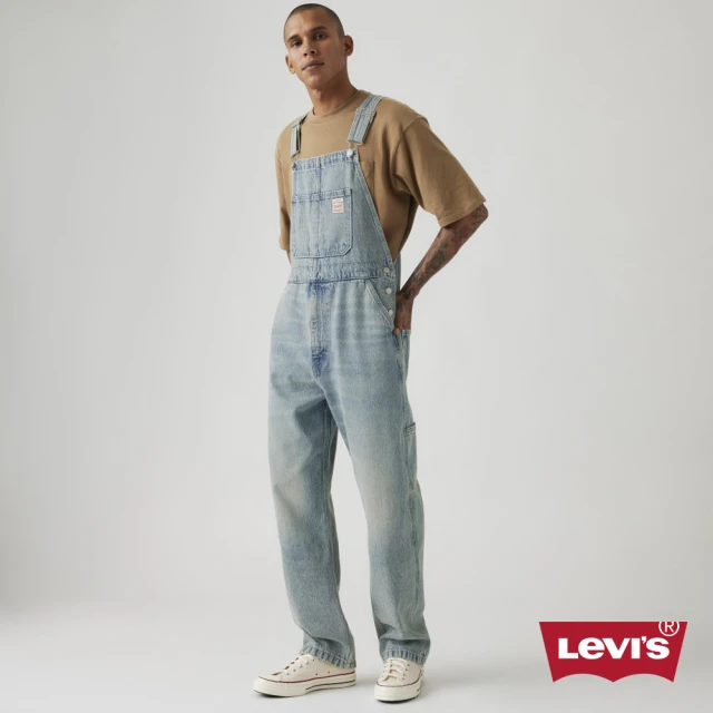 LEVIS Workwear工裝系列 男款 OVERALL工裝吊帶牛仔褲 人氣新品 79107-0028