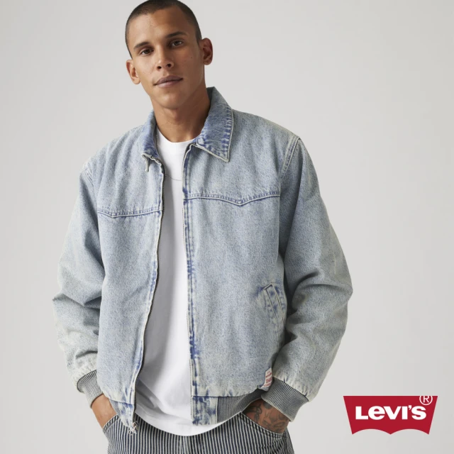 LEVIS Workwear工裝系列 男款 鋪棉丹寧牛仔夾克外套 人氣新品 A8583-0003